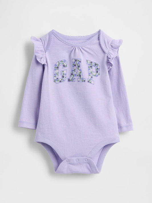 Mor Organik Pamuk Gap Logo Bodysuit