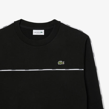 Lacoste Erkek Classic Fit Siyah Sweatshirt