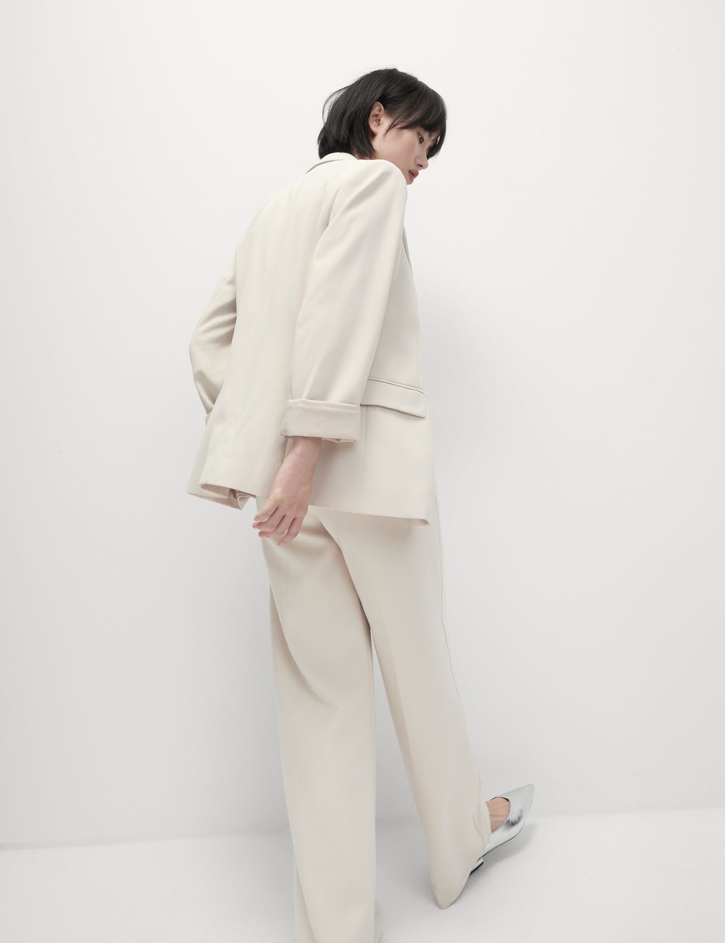 Relaxed Fit Blazer Ceket