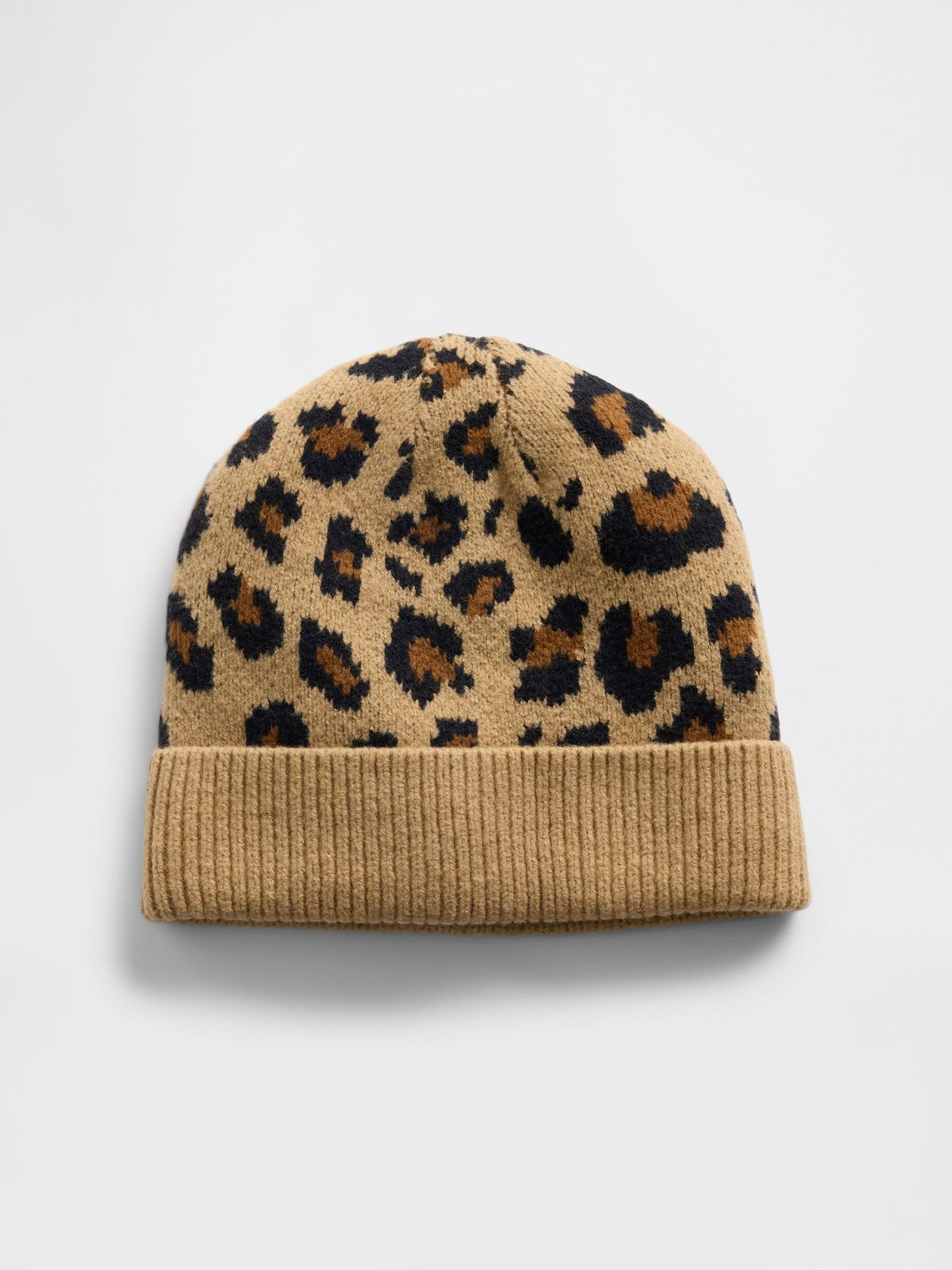 Kahverengi Cashsoft Leopar Bere