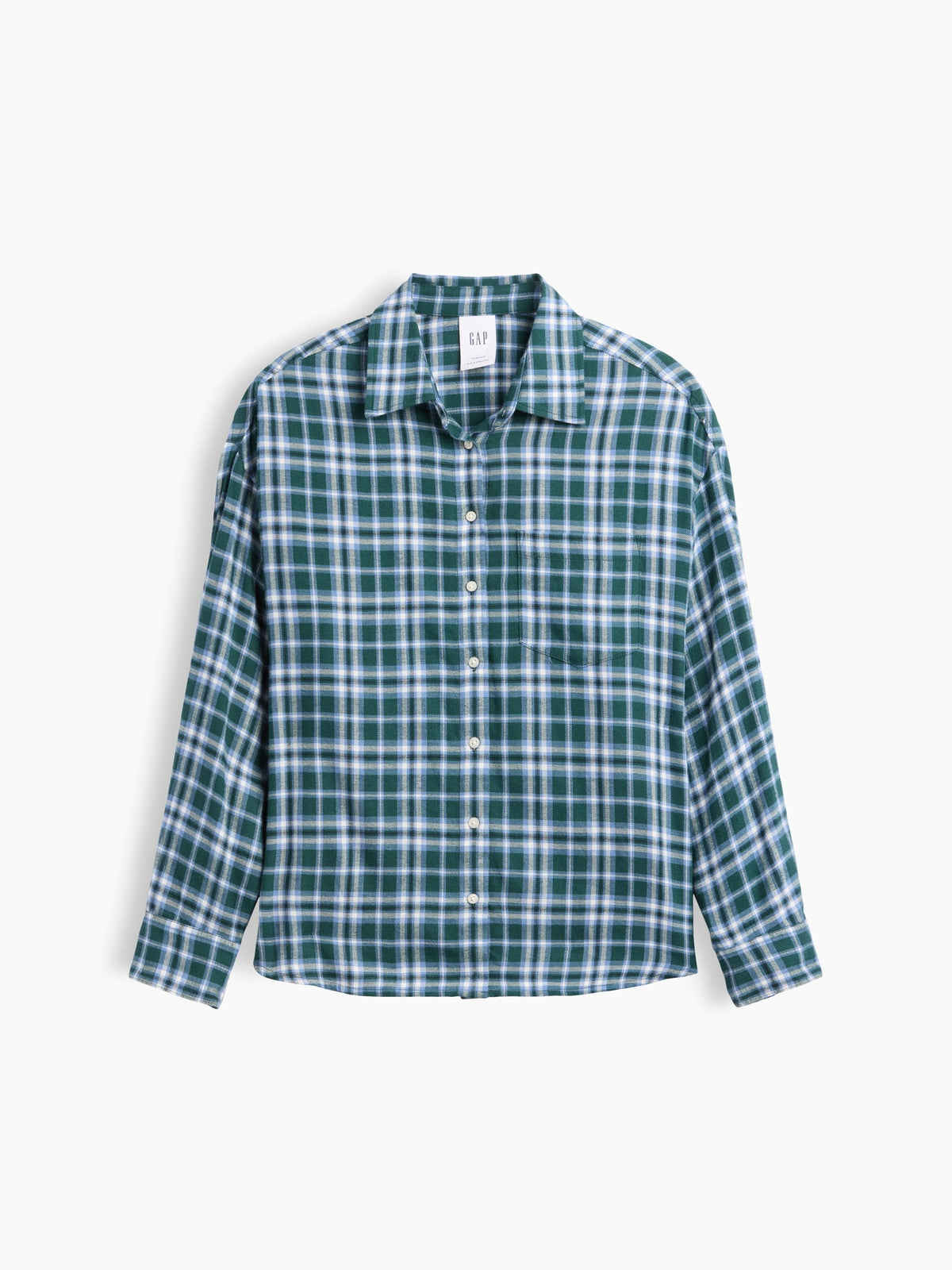 Mavi Flannel Oversized Gömlek