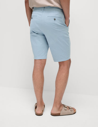 Regular Fit Streç Chino Şort
