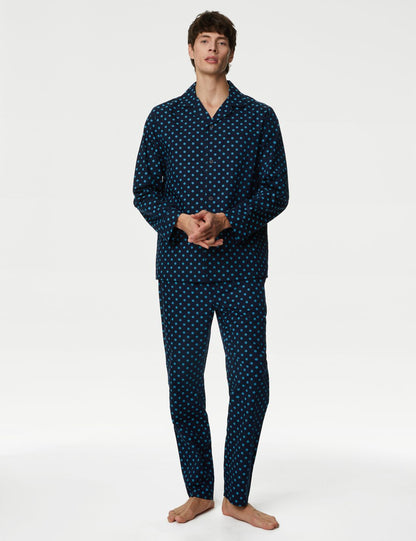 Regular Fit Desenli Pijama Altı