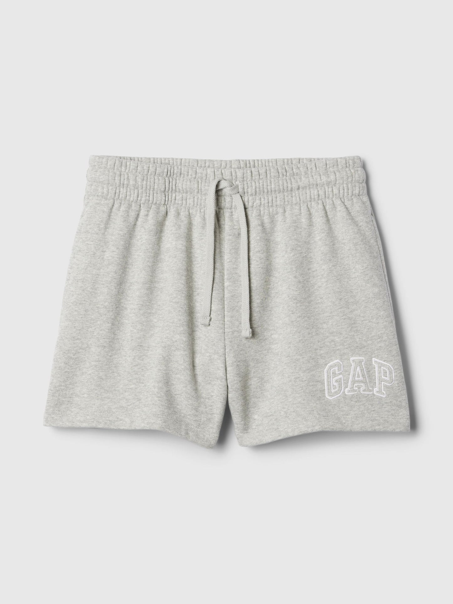 Açık Gri Gap Logo Fleece Şort