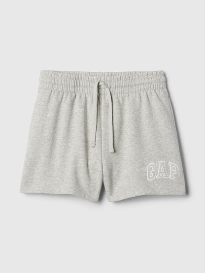 Açık Gri Gap Logo Fleece Şort