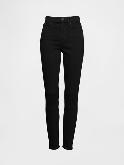 Siyah High Rise True Skinny Washwell™ Jean Pantolon