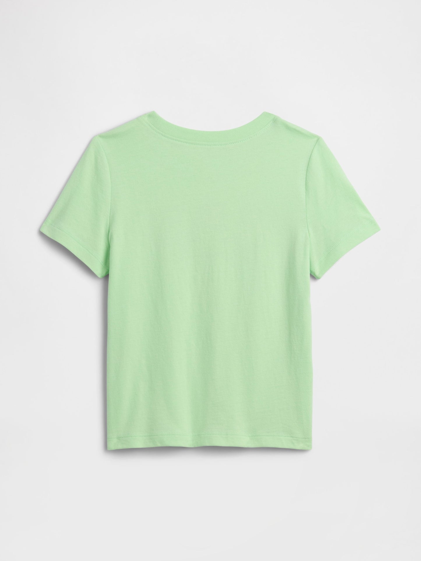Açık Yeşil Grafik Baskılı T-shirt