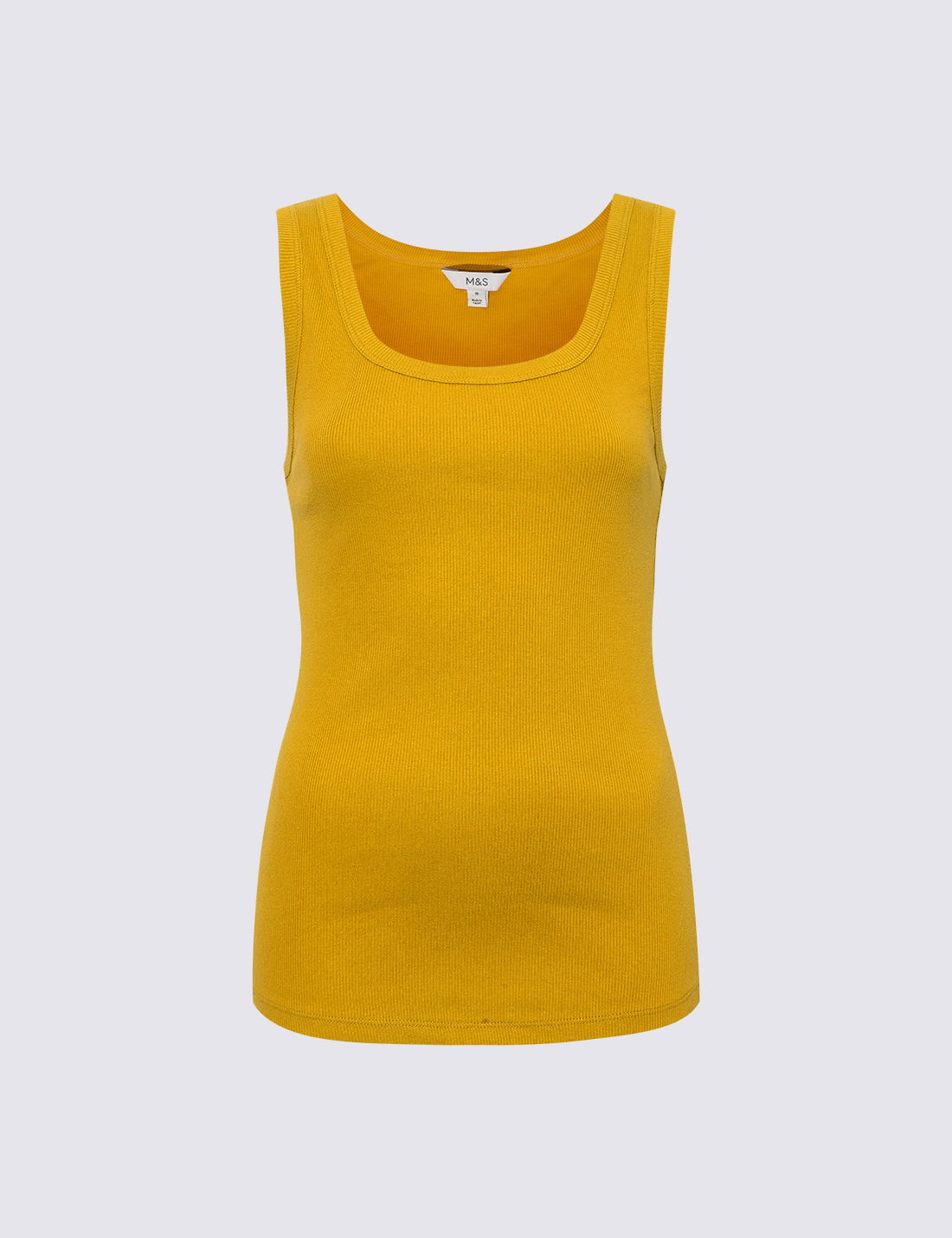 Pamuk Karışımlı Ribana Slim Fit Atlet