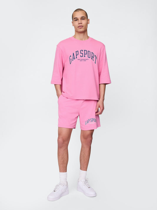 Pembe Vintagesoft Spor Sweat Şort