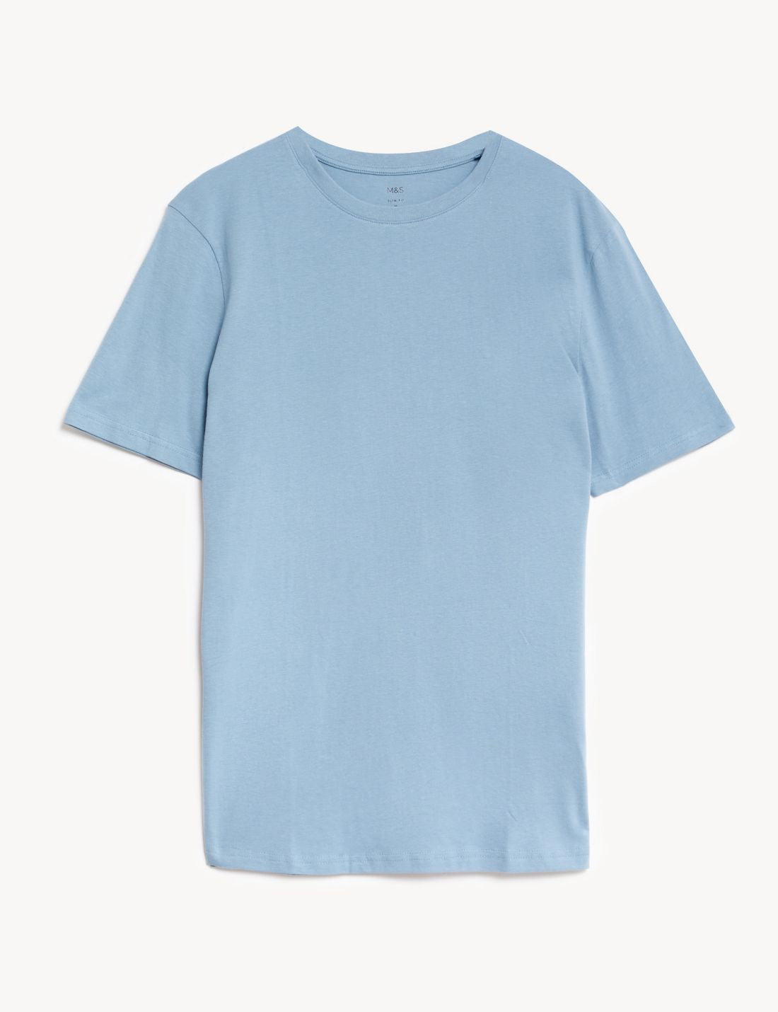 Saf Pamuklu Kısa Kollu T-shirt