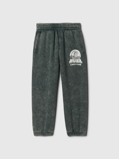 Koyu Yeşil Gap × Disney Vintage Soft Buzz Lightyear Jogger Eşofman Altı