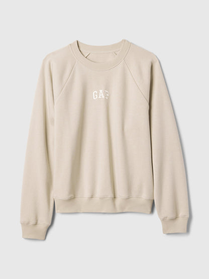 Bej Vintage Soft Raglan Sweatshirt