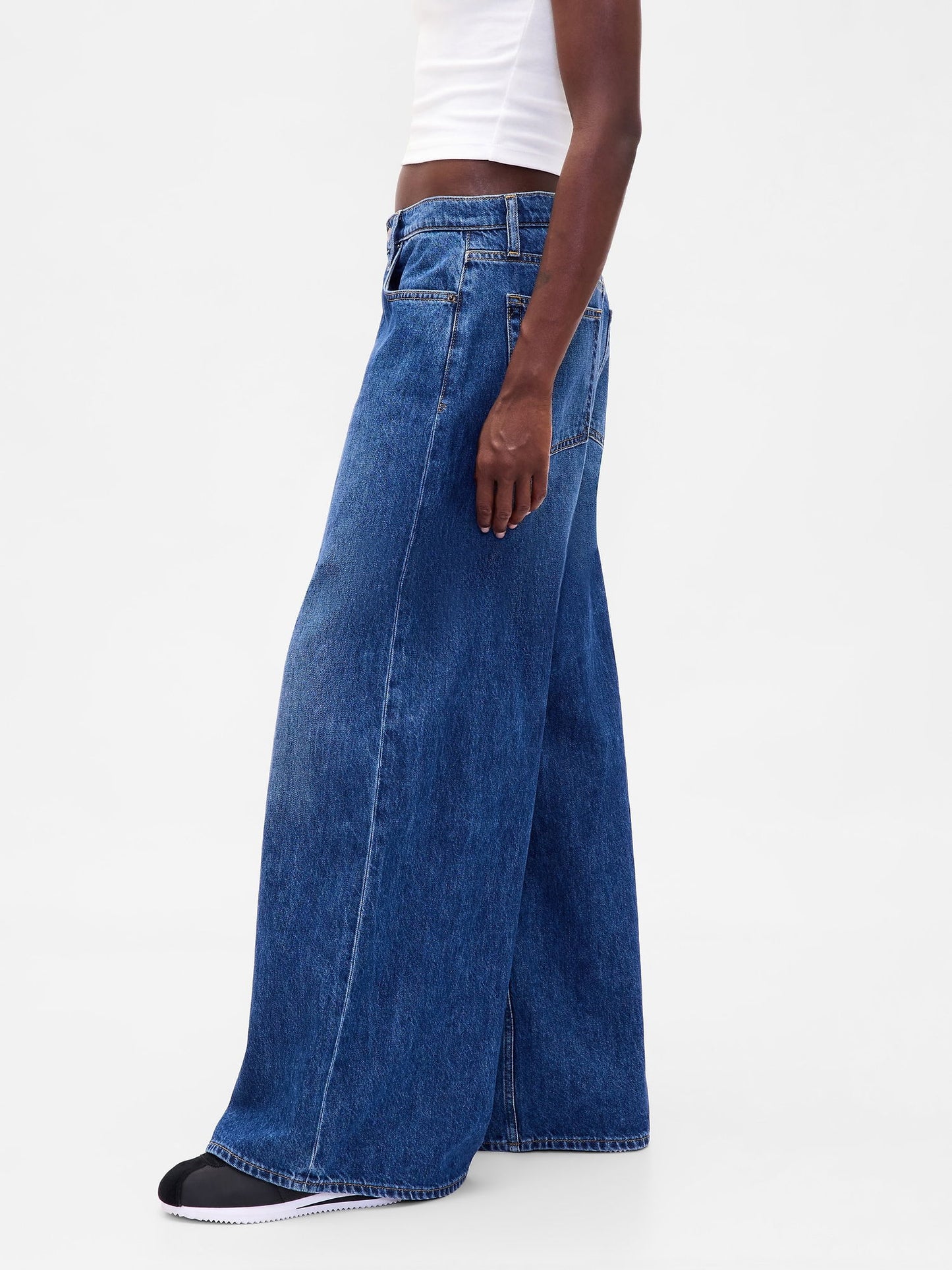 Mavi Low Rise Extra Baggy Jean Pantolon