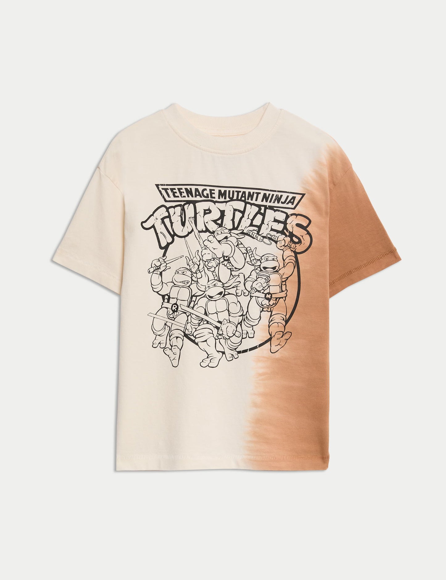 Saf Pamuklu Ninja Turtles T-shirt