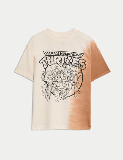 Saf Pamuklu Ninja Turtles T-shirt