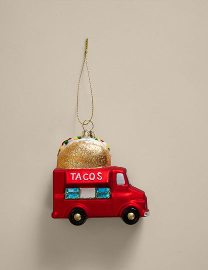 Taco kamyonu yılbaşı Ağaç Süsü