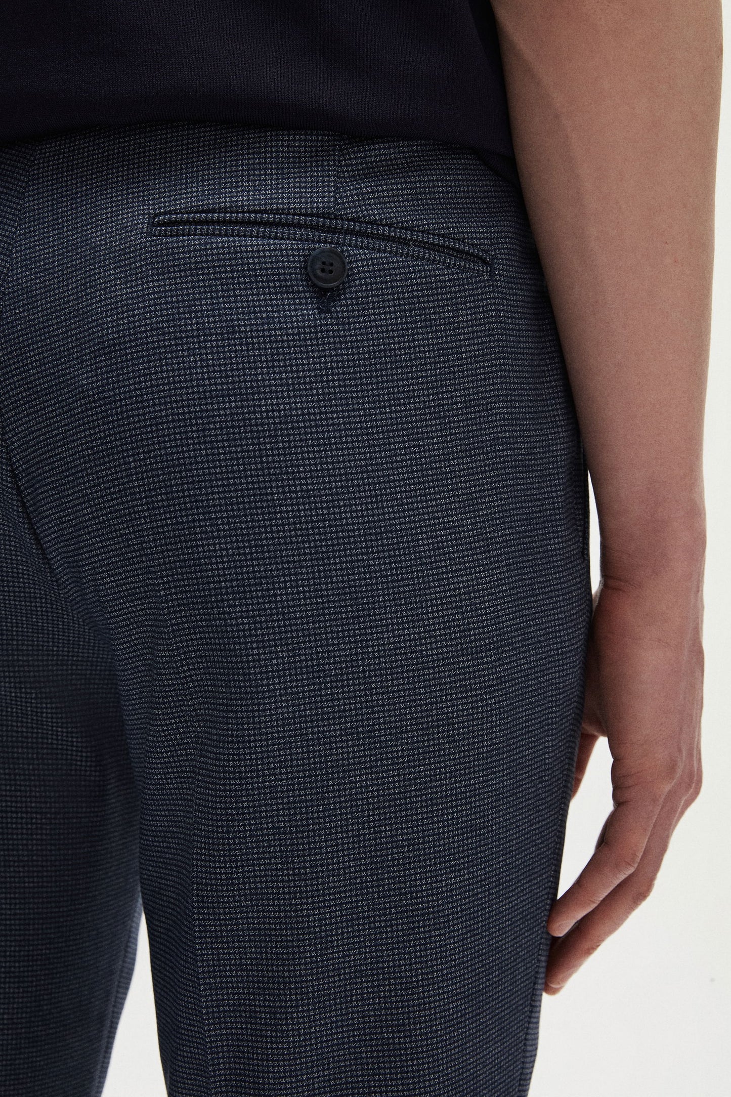 Tween Slim Fit Lacivert Kumaş Pantolon