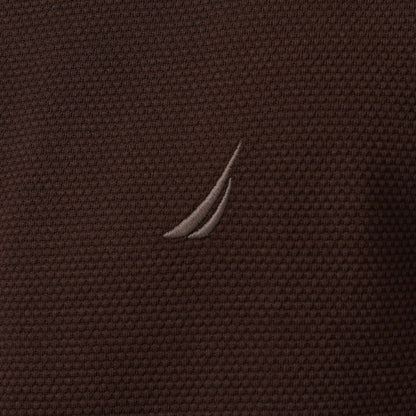 Nautica Erkek Kahverengi Classic Fit Polo