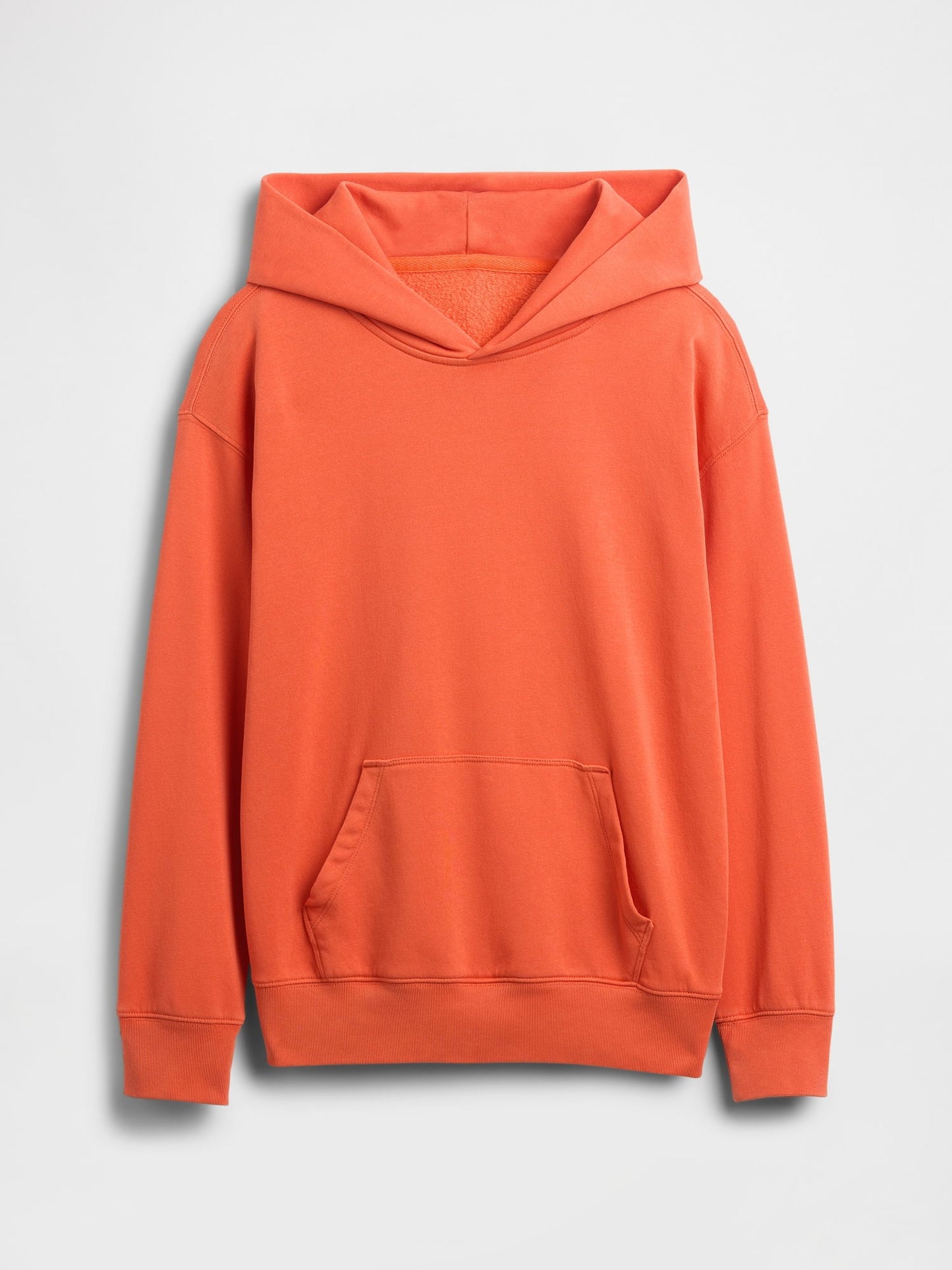 Turuncu Vintage Soft Relaxed Sweatshirt