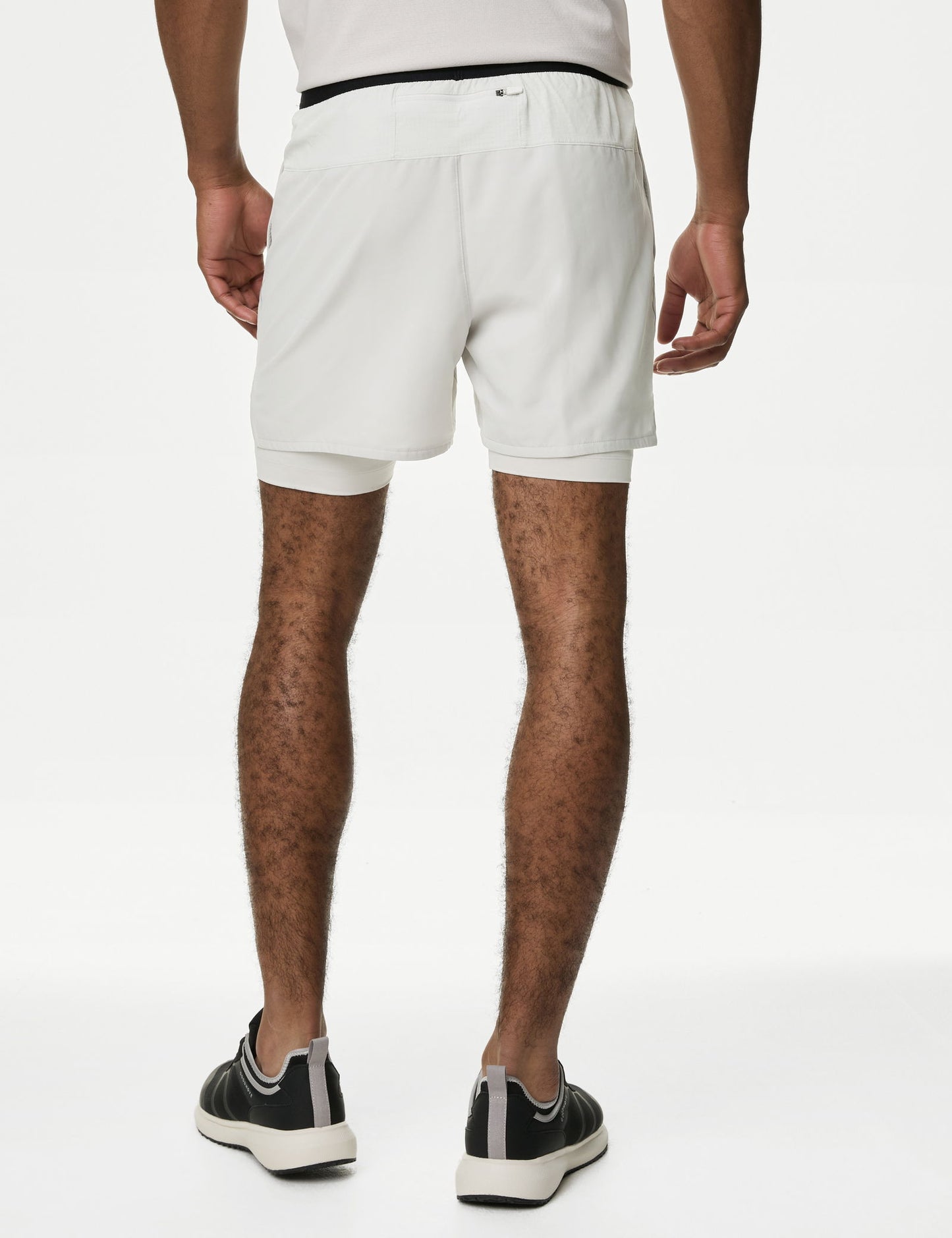 Regular Fit Çift Katmanlı Şort