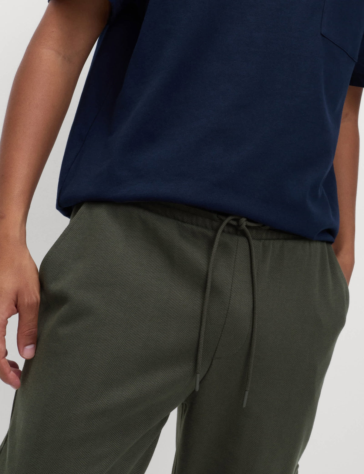 Pamuk Karışımlı Cargo Jogger Pantolon