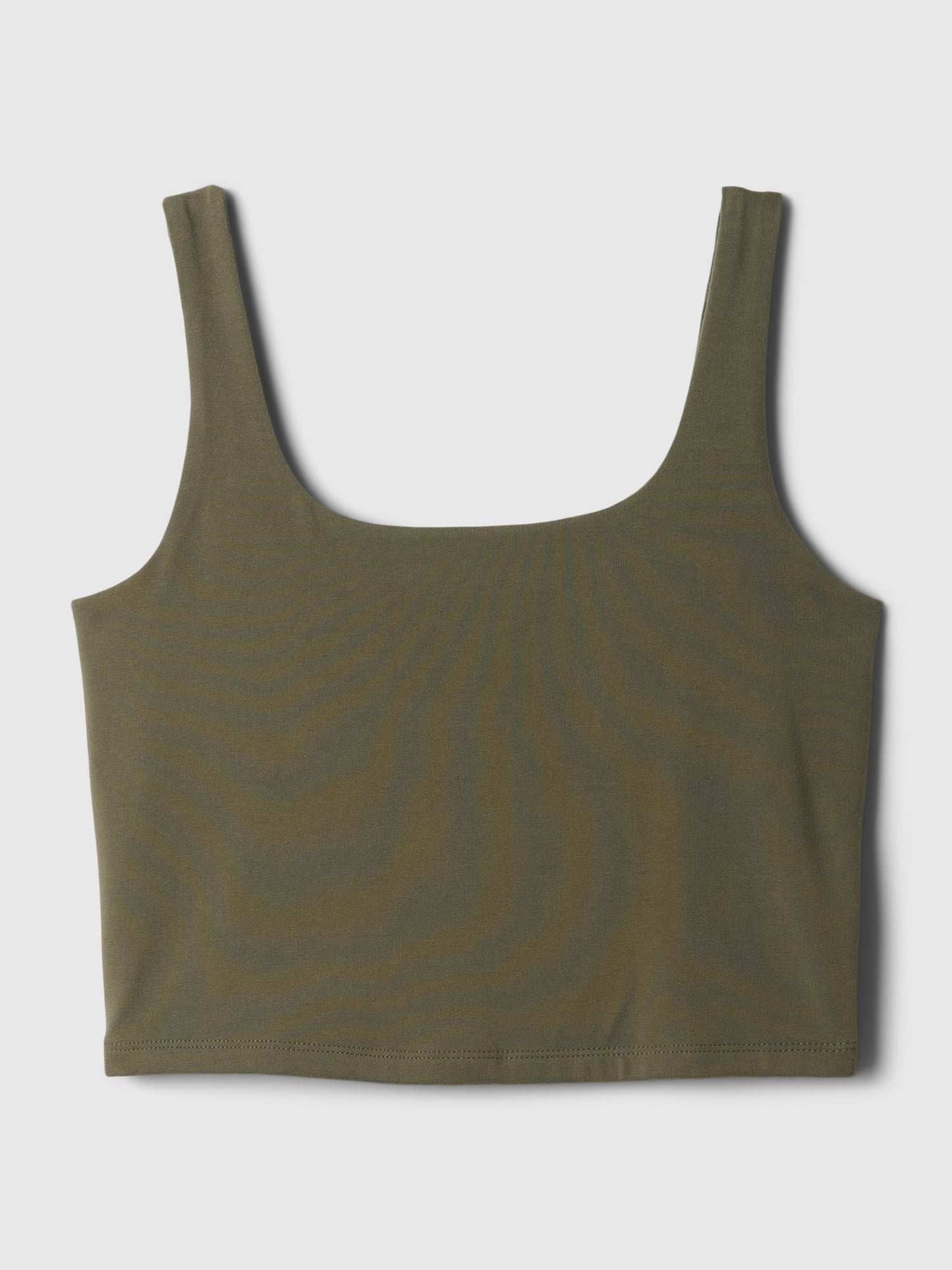 Haki Compact Jersey Crop Atlet