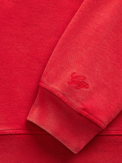 Kırmızı Gap × Summer Fridays Oversized Raglan Logo Sweatshirt