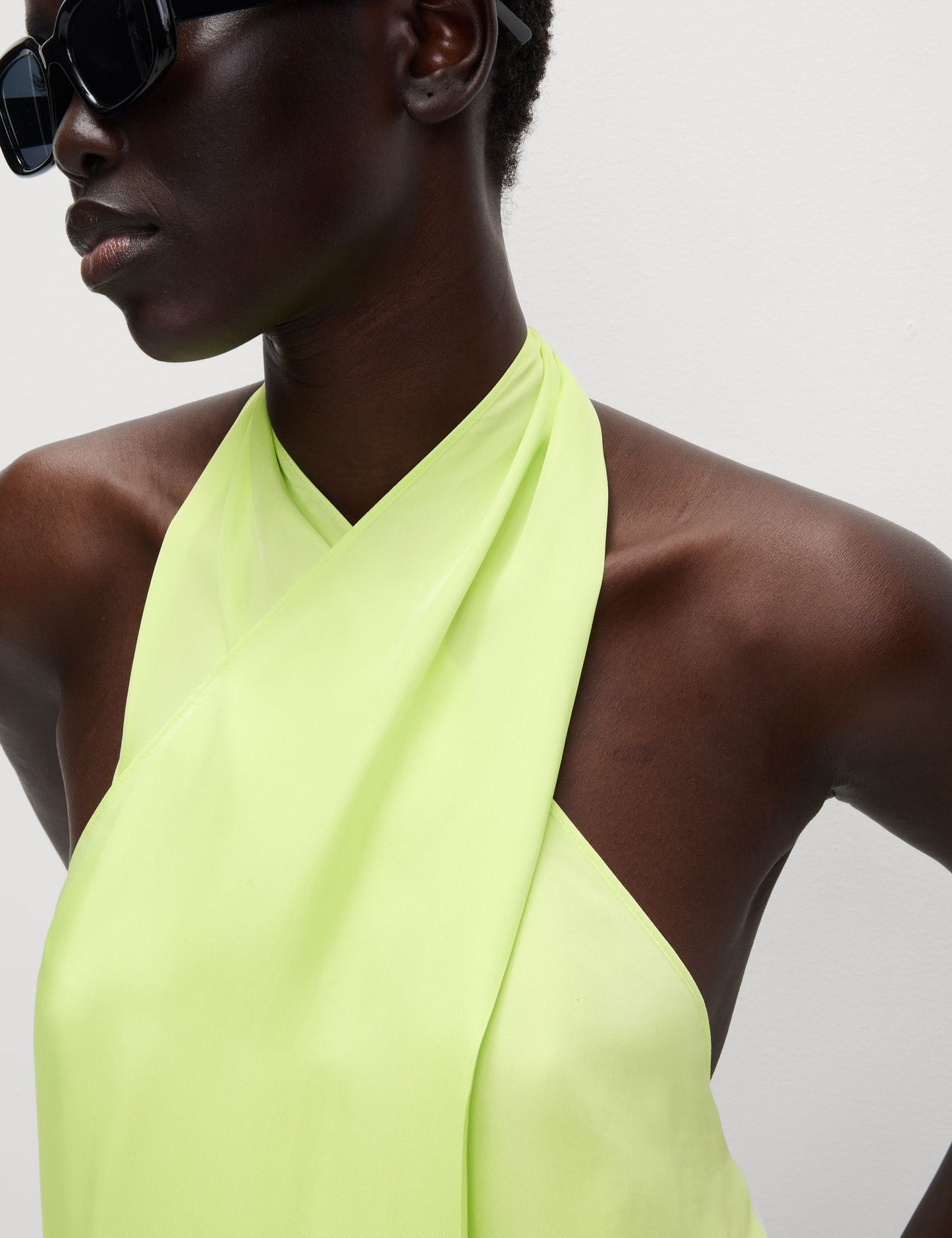 Edit Halter Yaka Bluz