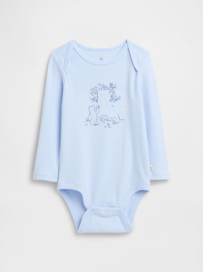 Açık Mavi Brannan Bear Bodysuit