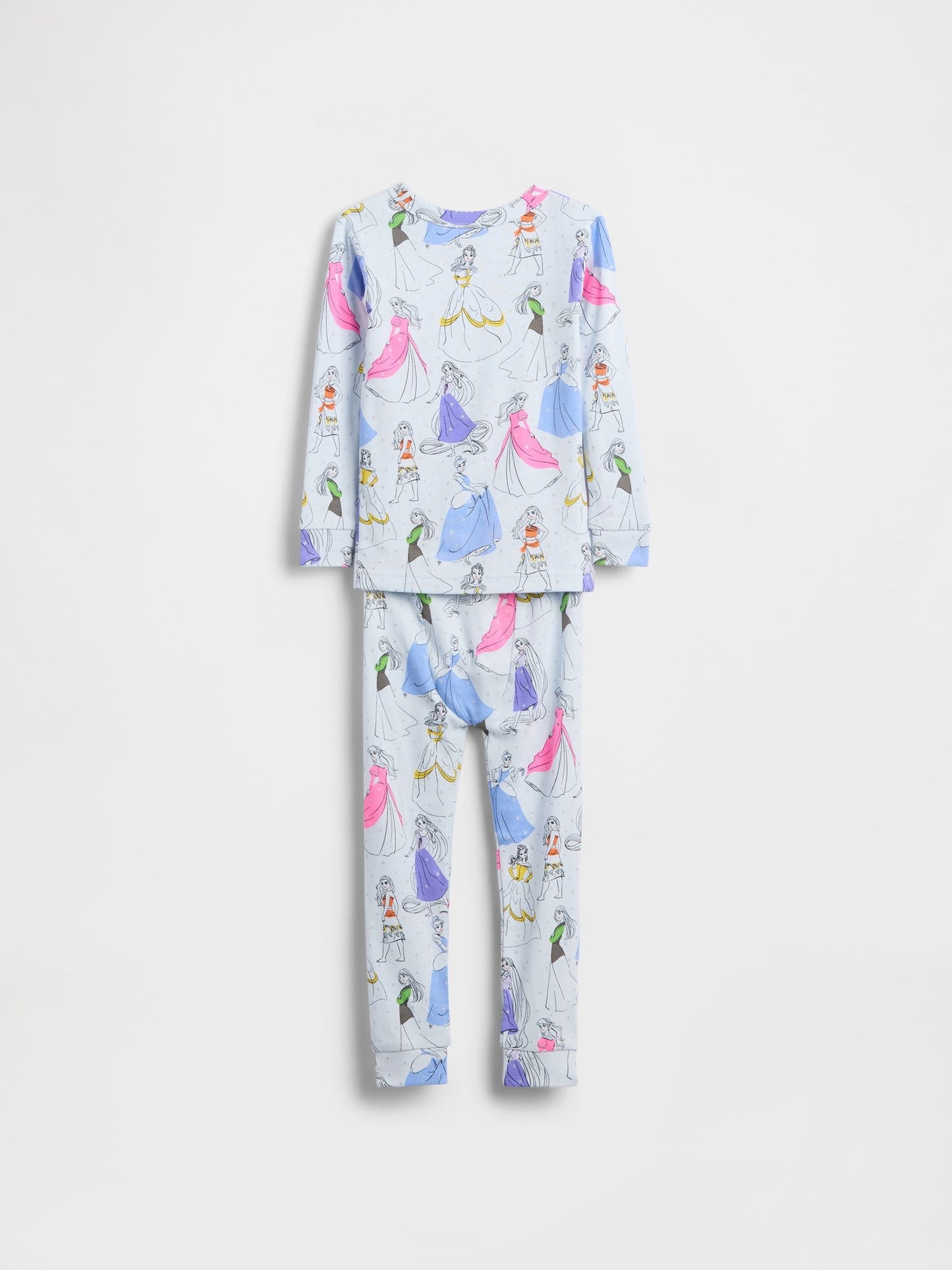 Açık Mavi Gap × Disney %100 Organik Pamuk Pijama Takımı