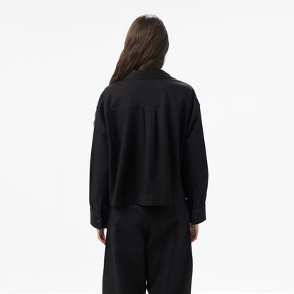 Lacoste Kadın Siyah Gömlek