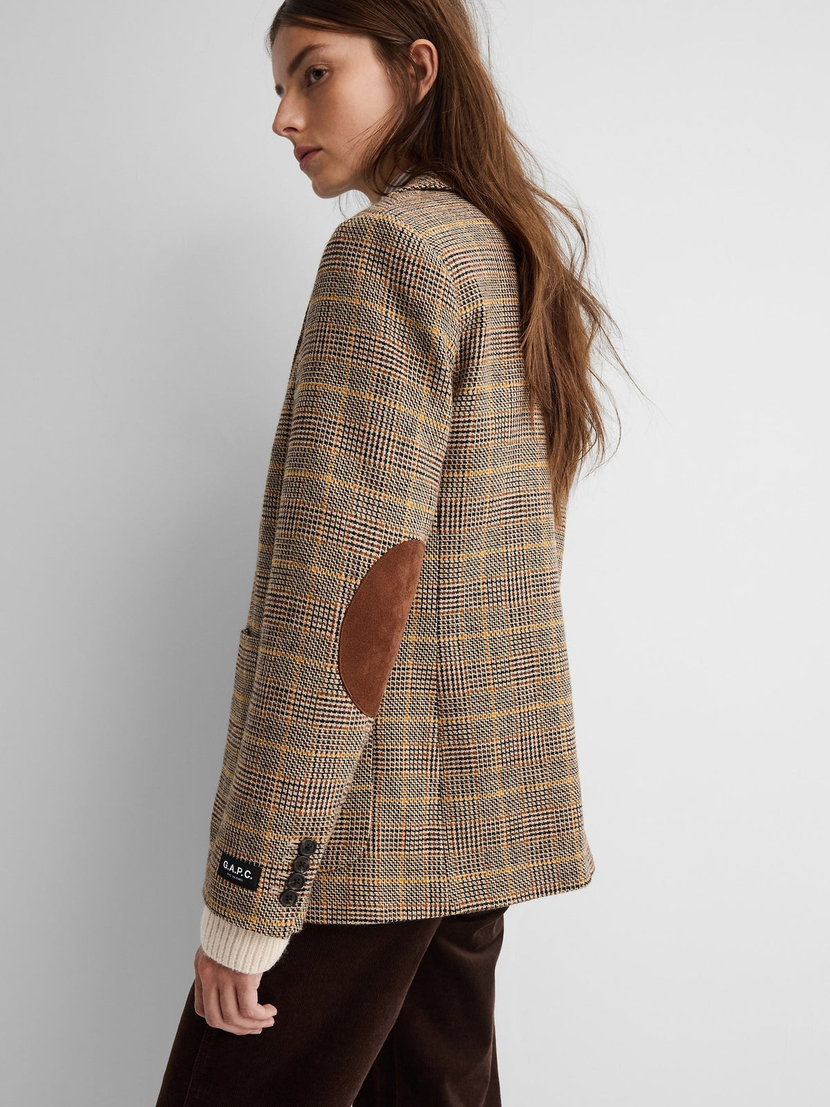 Çok Renkli Gap × A.p.c. Yün Karışımlı Relaxed Blazer
