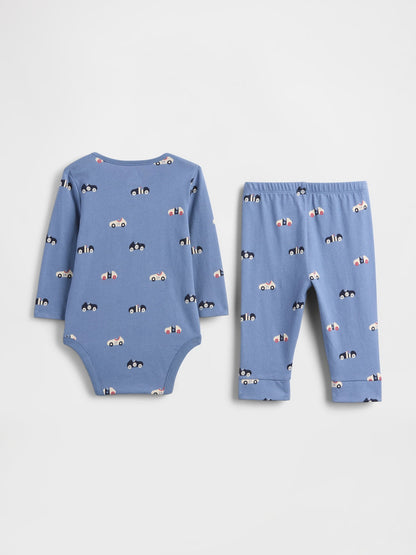 Mavi First Favorites Organik Pamuk Bodysuit Outfit Set