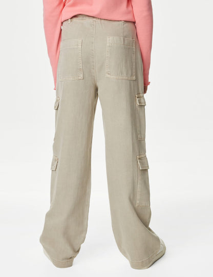 Straight Denim Kargo Jean (6-16 Yaş)