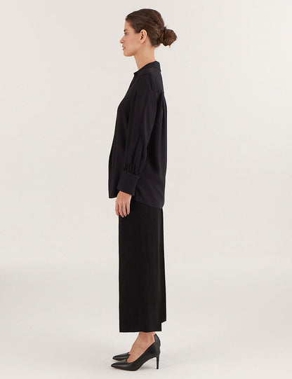 Relaxed Fit Uzun Kollu Popover Bluz