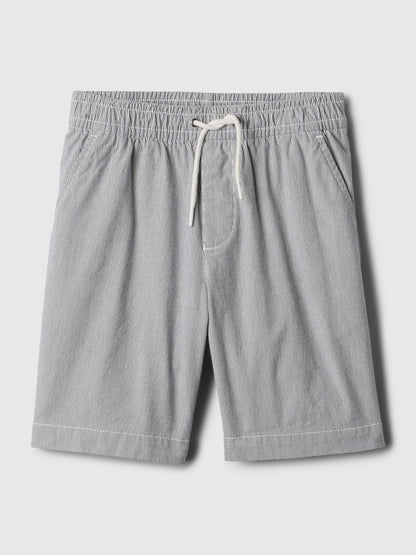 Gri Easy Pull-on Şort