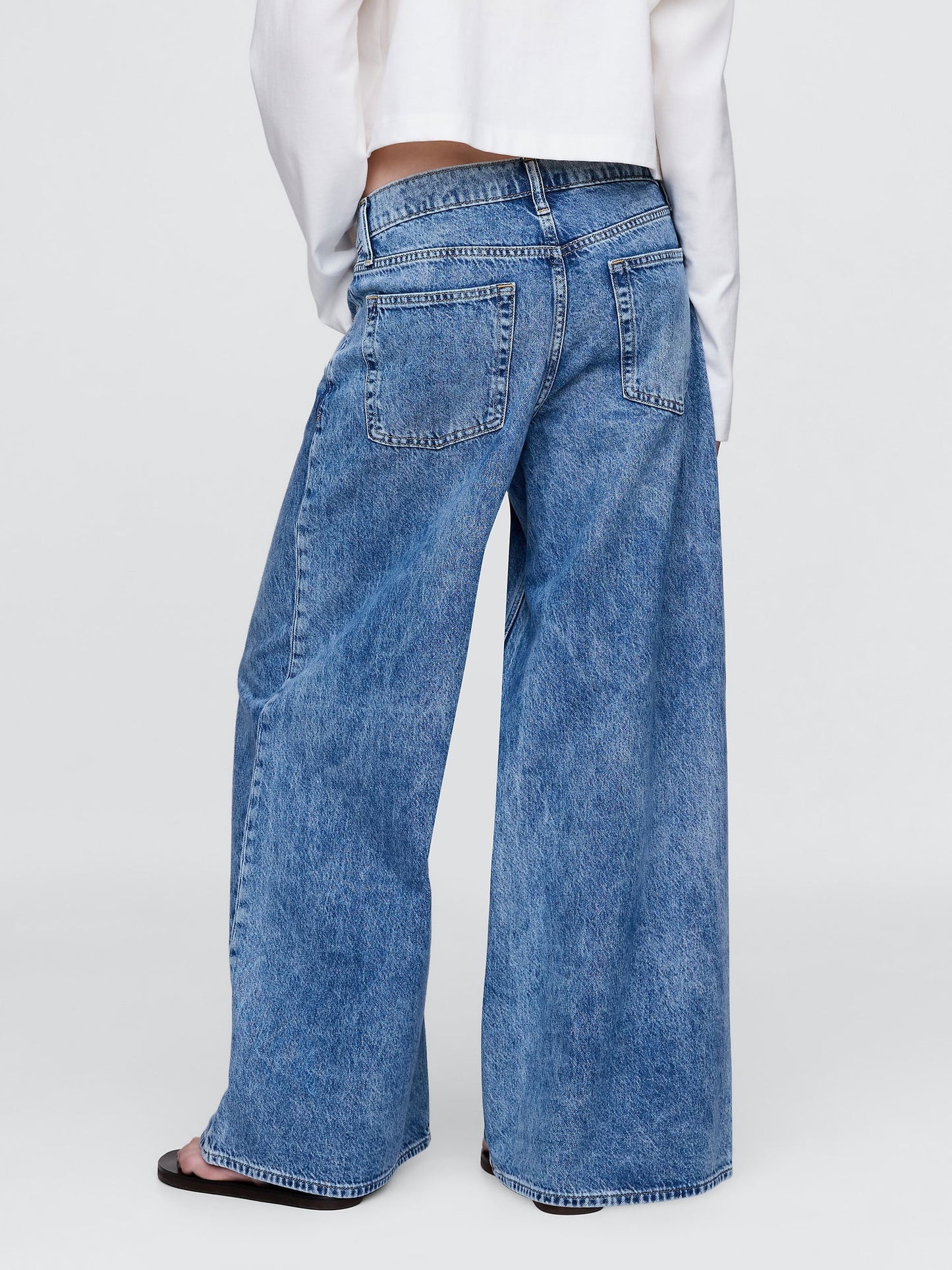 Mavi Low Rise Extra Baggy Jean Pantolon