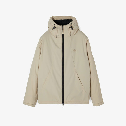 Lacoste Erkek Kapüşonlu Açık Kahverengi Yağmurluk