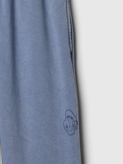 Koyu Mavi Gap × Disney Gap Logo Vintagesoft Fleece Eşofman Altı
