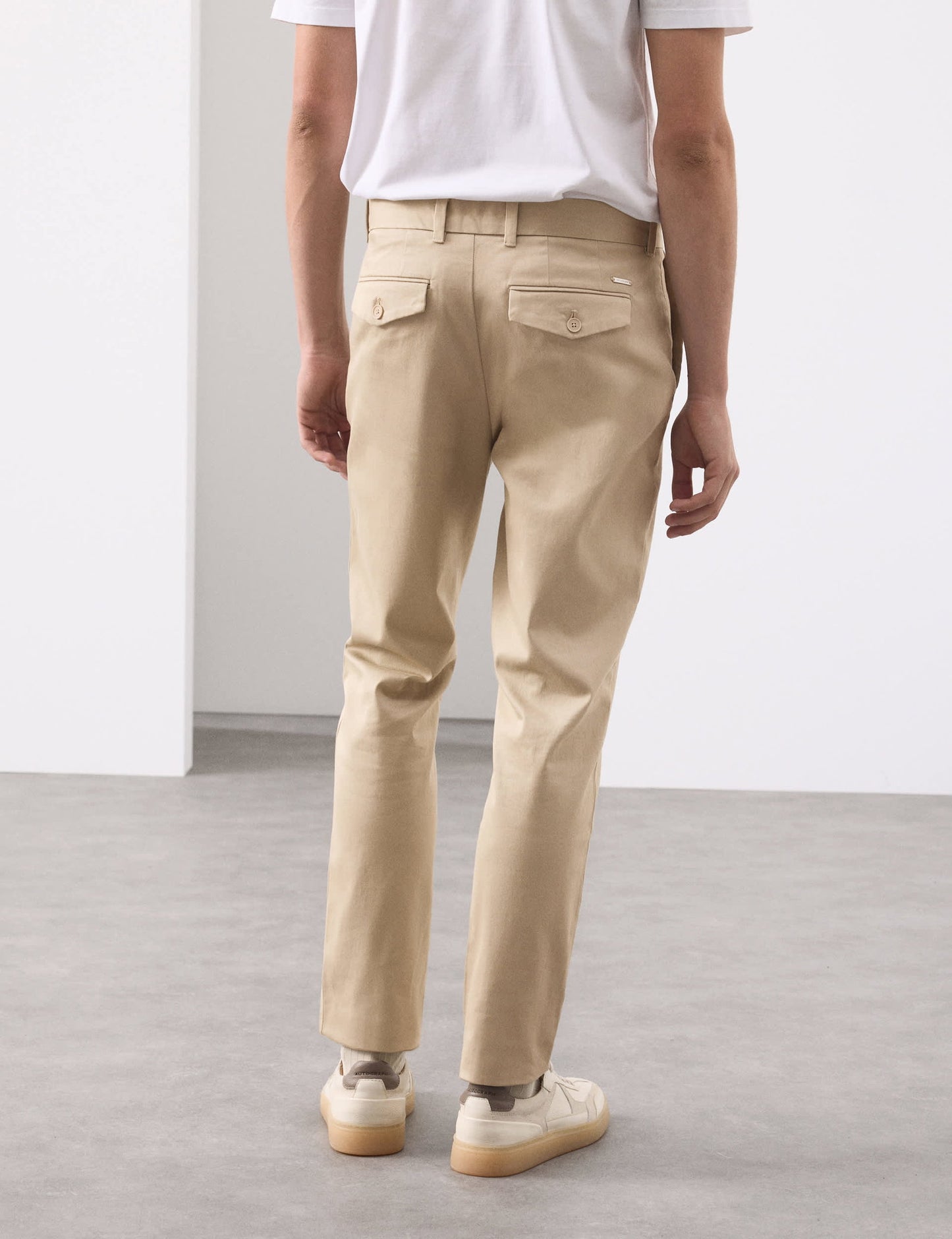 Pamuk Karışımlı Slim Fit Pantolon