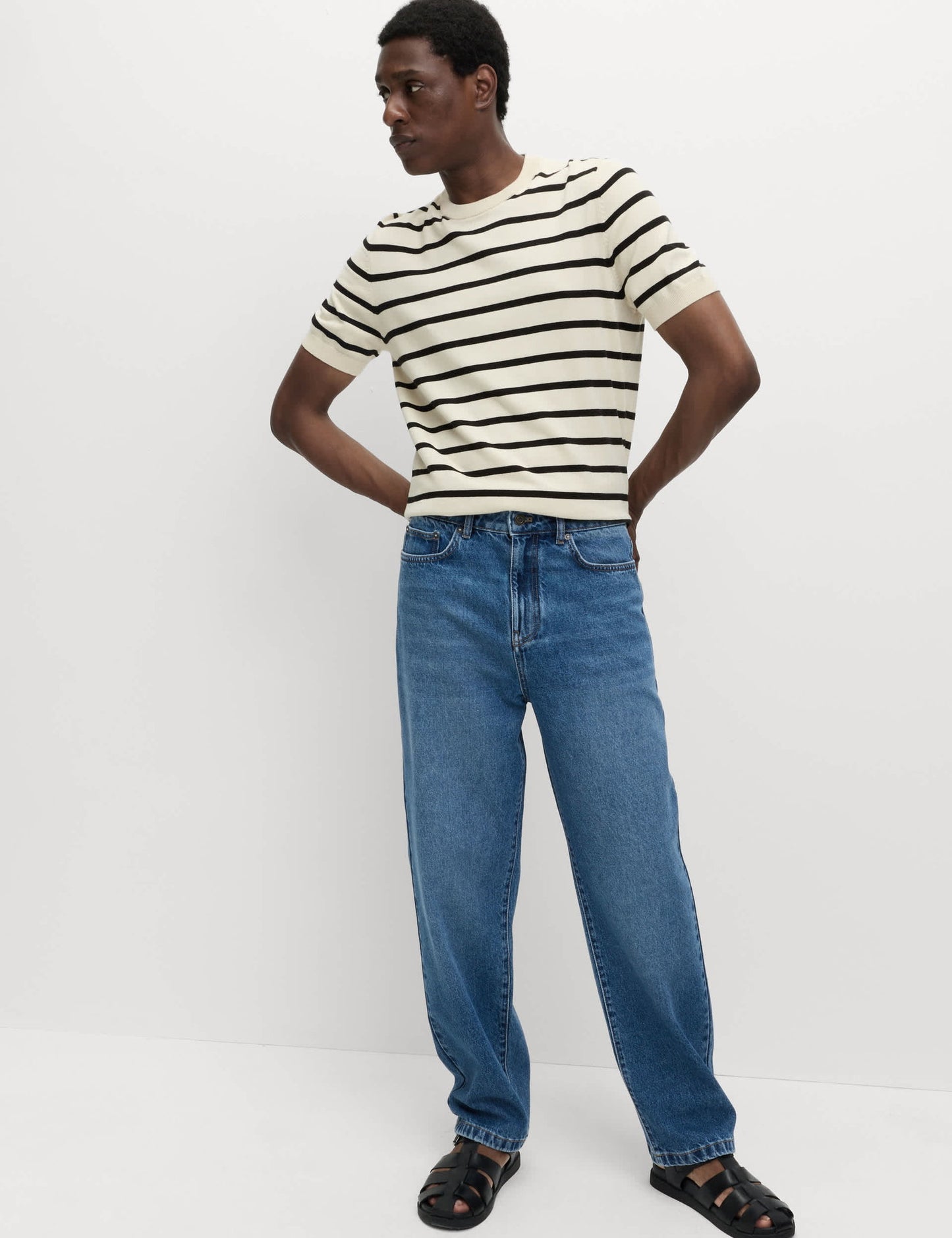 Pamuklu Baggy Jean