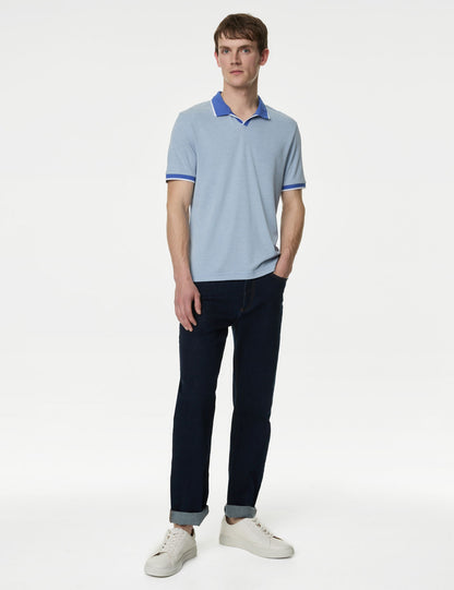 Regular Fit Kısa Kollu Polo Yaka T-shirt