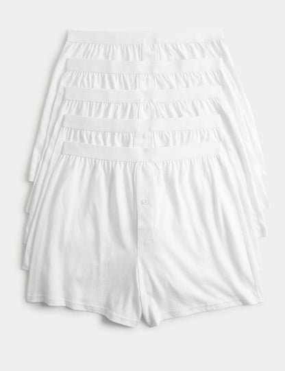 Saf Pamuklu 5'li Cool & Fresh™ Boxer Seti