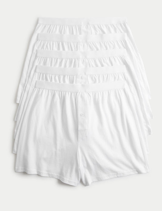 Saf Pamuklu 5'li Cool & Fresh™ Boxer Seti