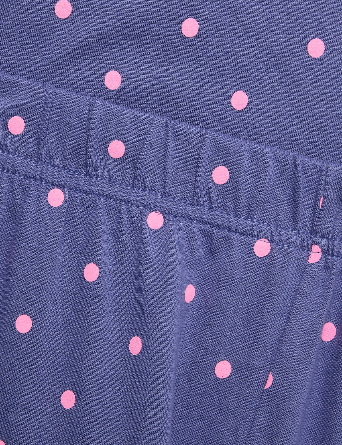 Saf Pamuklu Desenli Pijama Takımı