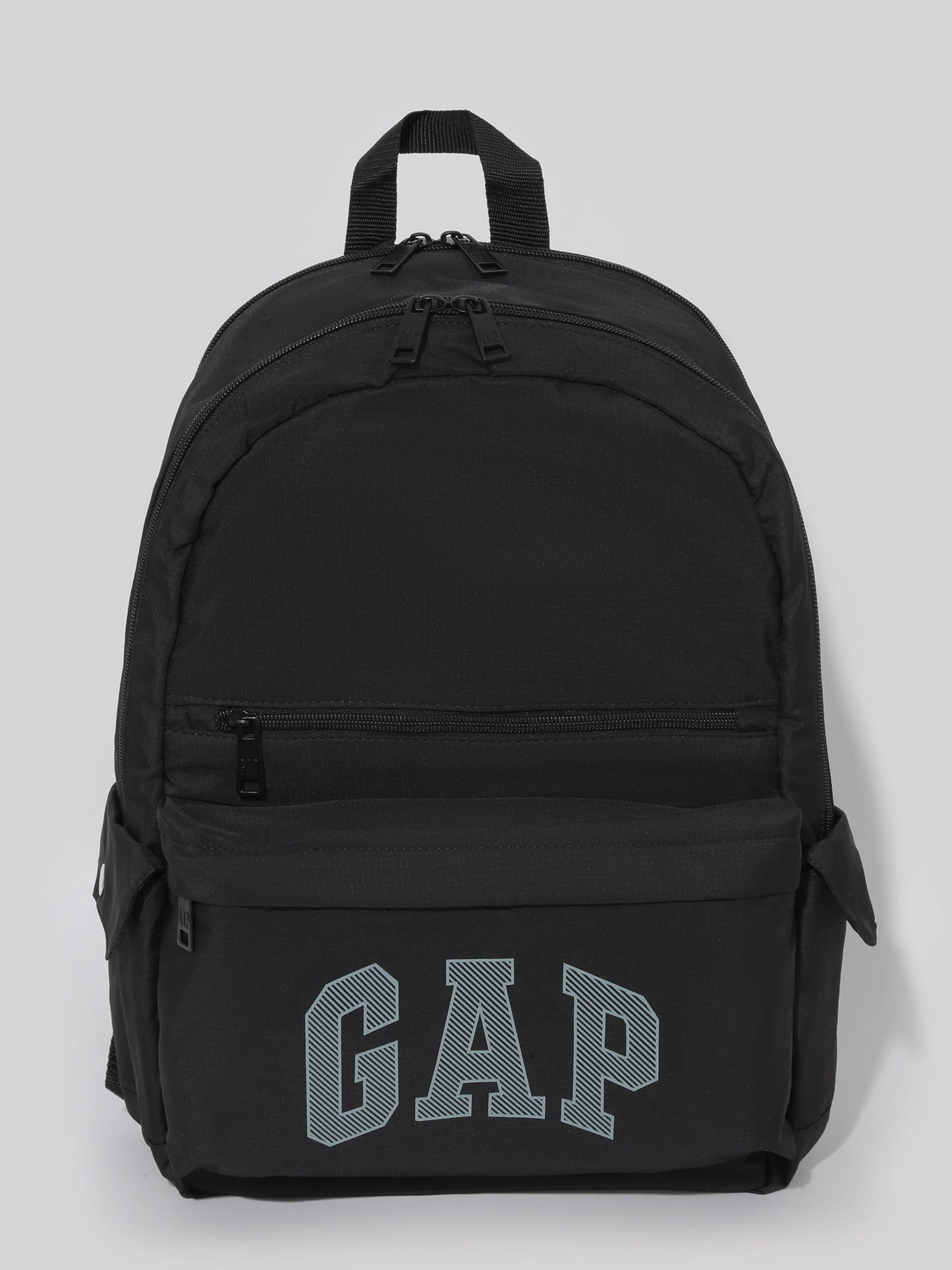 Siyah Gap Logo Çift Bölmeli Sırt Çantası