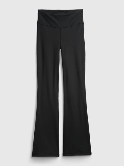 Siyah Gapfit Sky High Rise Flare Legging Tayt