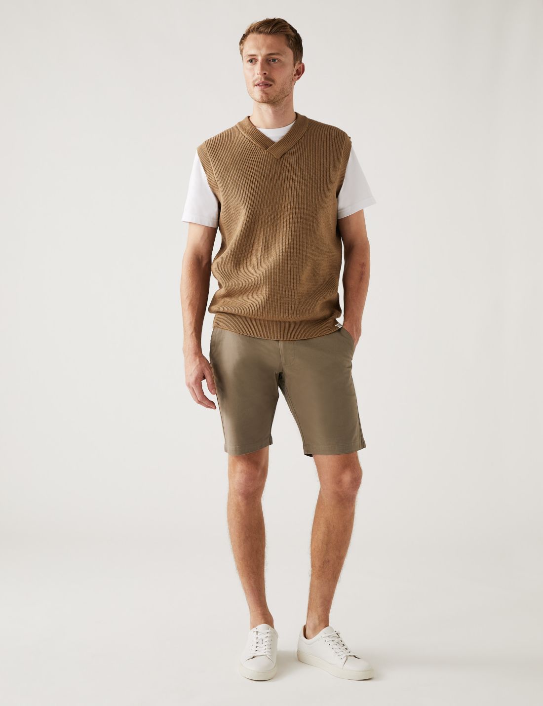 Regular Fit Chino Şort