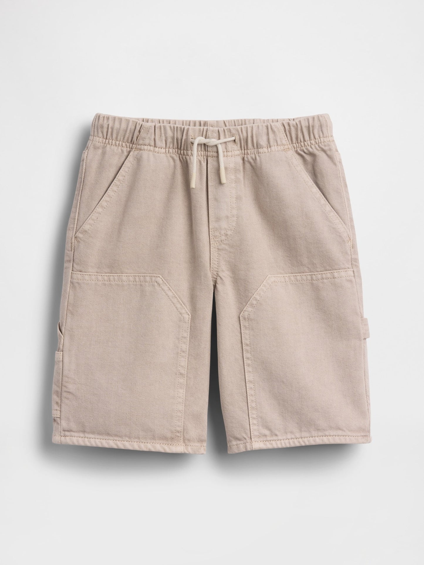 Açık Kahverengi '90s Loose Easy Denim Carpenter Şort
