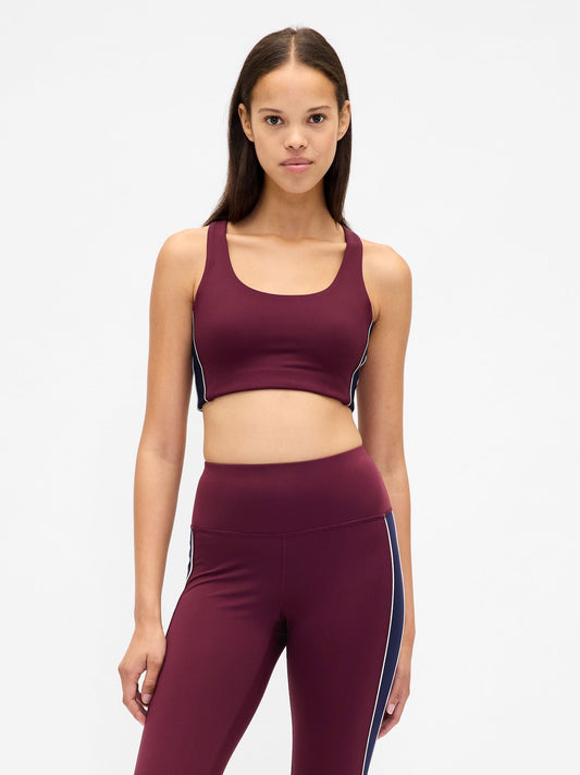 Bordo Gapfit Power Medium Impact Spor Sütyeni
